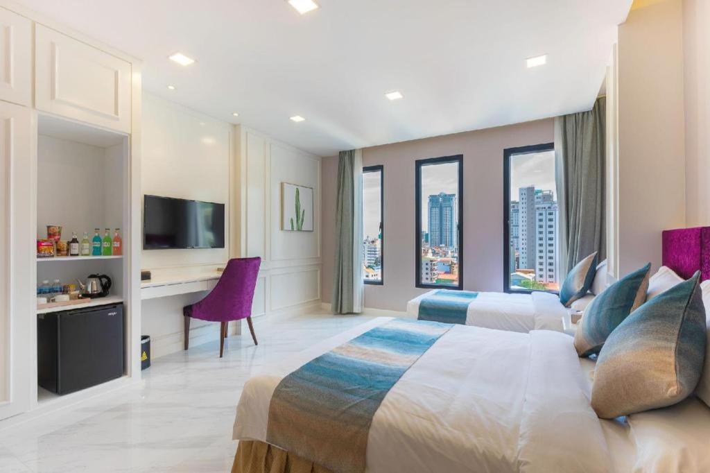 V Boutique Hotel Phnom Penh Ngoại thất bức ảnh